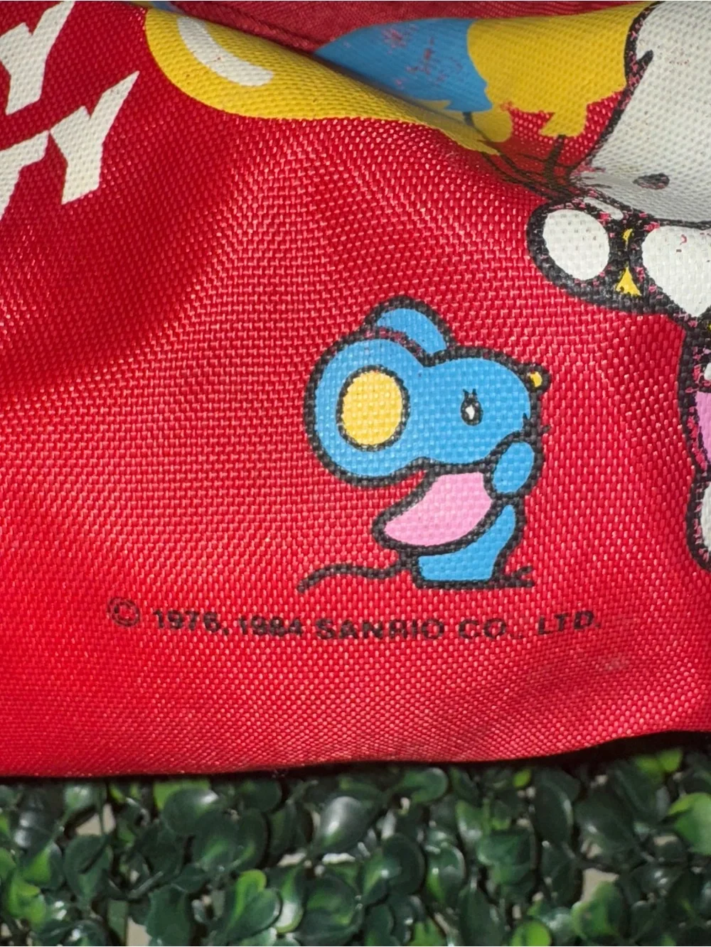 Vintage 1984 Sanrio x Hello Kitty Small Duffle (very rare)